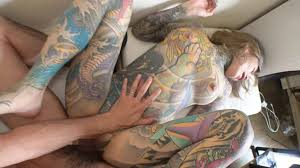 全身タトゥーのヤバそうなギャルAVが見つかる | お宝エログ幕府