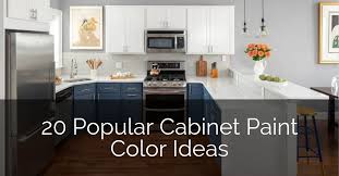 Painting kitchen cabinets can update your kitchen without the cost or challenge of a major remodel. Kitchen Cabinet Colors Sebring Design Build