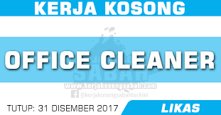 Feb 28, 2021 · jawatan kosong kota kinabalu 2018. Kerja Kosong Sabah Office Cleaner Likas Jawatan Kosong Terkini Negeri Sabah