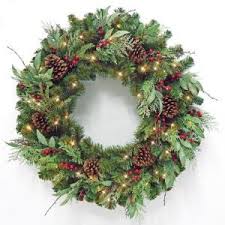 Festive Christmas Porch In Under 20 Minutes Christmas Decorations Wreaths Christmas Wreaths With Lights Artificial Christmas Wreaths