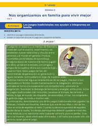 Especialmente los docentes que estén como responsables y dirigiendo las actividades propuestas. Dia 3 Comunicacion Lectura Juegos Tradicionales