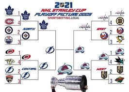 Download the full 2021 stanley cup playoffs bracket below. 2021 Nhl Stanley Cup Playoff Picture Odds Vs Current Standings