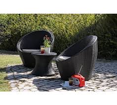 The 4 grey rattan armchairs all stack together, and the table legs are removable for when you need to store the set away. Buy Home Rattan Effect 2 Seater Duck Egg Patio Set With Cushions At Argos Co Uk Your Online Sh Garden Table And Chairs Outdoor Chairs Metal Outdoor Furniture
