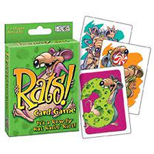 Big fat rat with a 3.that means you can play up to three cards to see if you can come up with a big fat rat. Rats Card Game Its A Rowdy Rat Racin Riot Walmart Canada