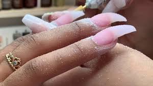 Acrylic nails are a quick way to get the long nails you've always wanted, but they're a commitment. Acrylic Nails Tutorial Acrylic Nails Fill Side View Youtube