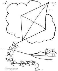 With cool professional illustrations that captivate kids of all ages, these coloring worksheets feature an educational component, ranging from dot to dot. Spring Coloring Book Pages Kite Flying Spring Coloring Pages Spring Coloring Sheets Kindergarten Coloring Pages