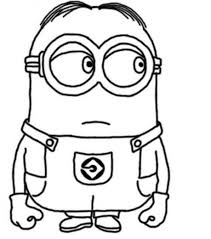 Ausmalbilder Kostenlos 10 Ausmalbilder Ausmalen Minion Zeichnung