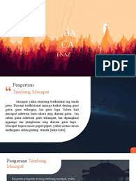 Urutan tembang macapat sama dengan perjalanan hidup manusia dari mulai bayi artinya: Tembang Macapat Pdf