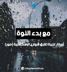 مع بدء النوة أمطار غزيرة تغرق شوارع الإسكندرية صور movie posters poster movies