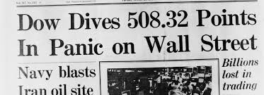 How did the stock market crash happen? Opinion Most Investors Now Expect The U S Stock Market To Crash Like It Did In October 1987 Why That S Good News Marketwatch