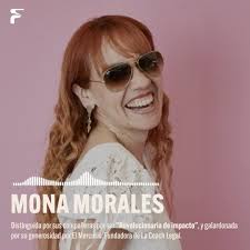 Mona Morales, Fundadora de @lacoachlegal, ha sido distinguida por sus  compañeras de la escuela de Fundadoras 2023 como “revolucionaria de  impacto” y galardonada por El Mercurio por su generosidad., ...