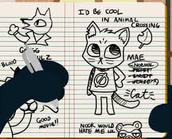 Mae Borowski Daily Night In The Wood Mae Borowski Animal Crossing