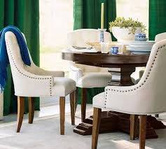 Got pottery barn tastes on a budget? Banks Round Pedestal Extending Dining Table Pottery Barn