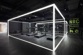 Coordination Asia Installs The Nike Studio Within Beijing Gallery Gym Interior Gym Design Interior Gym Design
