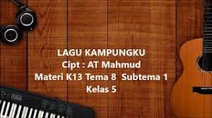 Lirik lagu air terjun tema 8 kelas 5. Lagu Pembelajaran Air Terjun Dan Kampungku Tema 8 Subtema 1 Kelas 5 Youtube