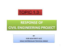 Ambilan pertama pelajar kmtk pada tahun 2009 iaitu seramai 99 orang pelajar. Civil Engineering Project Kolej Matrikulasi Teknikal Kedah Ppt Download