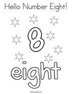 If you are looking for some coloring pages to make you kid engage in, then the following number coloring pages would surely help you. Number 8 Coloring Pages Twisty Noodle