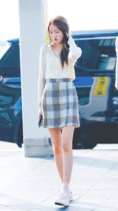 Gfriend Sowon 190719 Incheon Airport To Singapore Gaya Model Pakaian Model Pakaian Feminin