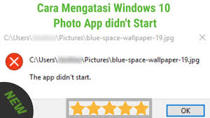 Dapat disimpulkan jika proses refresh ini hanya akan menghapus pengaturan dan program desktop yang sudah kita instal. Terbukti Cara Mengatasi Windows 10 Photo App Didn T Start Fix Youtube