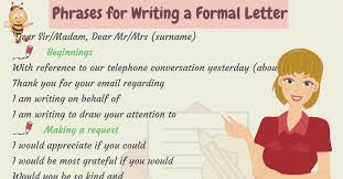 Maybe you would like to learn more about one of these? Useful Words And Phrases For Writing Formal Letters In English Eslbuzz Learning English