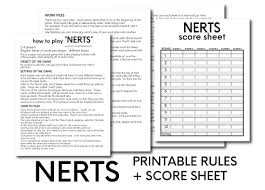 More images for card game rules printable » 2 Player Card Games Nerts From Thirty Handmade Days