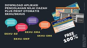 Sebagai gantinya saat dokumen kelulusan. Download Aplikasi Pengolahan Nilai Ijazah Plus Print Skhu Skhus Jenjangsd Smp Sma Smk Youtube