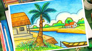 Pin On Scenery Landscape Drawing