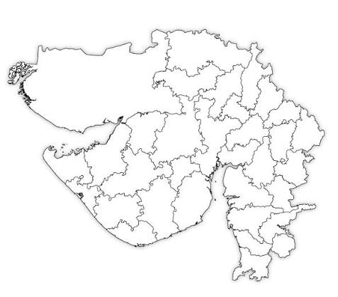 Gujarat Map