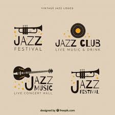 Find & download free graphic resources for jazz logo. Free Vector Jazz Logo Collection With Vintage Style
