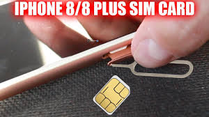 Do one of the following: How To Insert Remove Sim Card Iphone 8 Iphone 8 Plus Youtube
