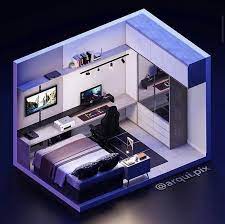 1 730 Curtidas 8 Comentarios 3d Gaming Room 3dsetupsprestige No Instagram Daily Gaming Bedroom Setup 3d Room Home Room Design