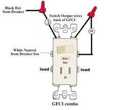Switch wiring replace outlet with combo switch buy: Wiring Leviton Switch Gfi Outlet Combo Doityourself Com Community Forums