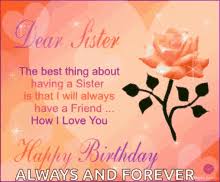 Make your bestie laugh while you celebrate their big day. Happy Birthday Sister Gifs Tenor