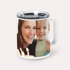 Personalized insulated steel mug, 20 oz, vacuum sealed to keep a perfect drink temperature. Custom Insulated Coffee Mug Create An Insulated Mug Walgreens Photo