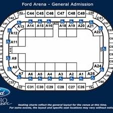 Prototypical Ford Field Virtual Seating Chart Concert Ford