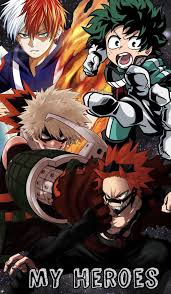 See more ideas about my hero academia memes, hero academia characters, my hero academia manga. Bakugou Katsuki Midoriya Izuku Todoroki Shouto Kirishima Eijirou Boku No Hero Academia Hero Boku No Hero Academia Kirishima