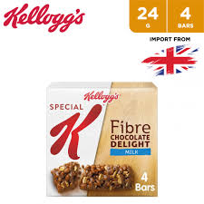 Buy Kellogg S Special K Fiber Delight Milk Chocolate Cereal Bar 4 X 24 G توصيل Taw9eel Com