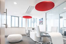 Tempo Disques Suspendus Par 3 Cables Bureaux Rcm Saga Mercedes La Roche Sur Yon Mobilier De Salon Decoration Maison Panneaux Acoustiques