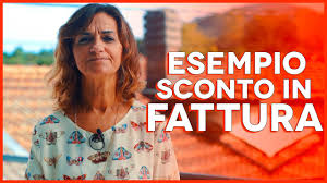 Ecobonus 110 Esempio Di Sconto In Fattura Youtube