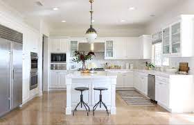 White wooden kitchen cabinets (image: 14 Best White Kitchen Cabinets Design Ideas For White Cabinets