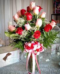 Flowers that go with roses in a bouquet. Perfect Pair Rose Bouquet In Downey Ca Chita S Floral Designs