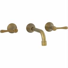 Cifial Brookhaven 3 Hole Wall Mount Faucet 244 156 Bath Faucet From Home Stone Wall Mount Faucet Bathroom Wall Mount Faucet Wall Faucet