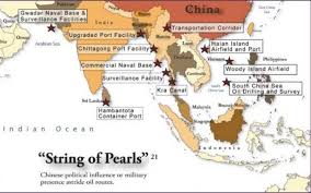South china sea region counts for 30 % global shipping trade and also china's life line for its exports. Here Is All You Should Know About String Of Pearls China S Policy To Encircle India