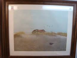 Pencil Signed Wayne Fulcher Landscape Print: