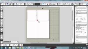 Doing print and cut is like making making your own die cut embellishments! Creating A Basic Card Cut Out Using The Silhouette Cameo Youtube