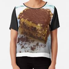 Mascarpone cheese 150 gr sugar 35 gr vanilla extract 1/4 ts leaf gelatin 4 gr whipping cream 120 gr 2 chiffon cake sheet coffe syrup. Bekleidung Tiramisu Redbubble