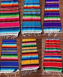 Mexican Serape Table Runner 72 Lightweight Saltillo Sarape Camino De Mesa Mexican Party Theme Mexican Party Decorations Mexican Theme Party Decorations