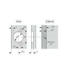 Blumotion soft close integrated into the hinge cup, the soft close can be disabled on each hinge. Blum 39c355b 20 Compact Blumotion 1 1 4 Full Overlay 110 Hinge Siggia Hardware
