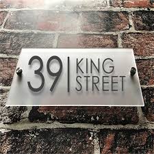 If it adds to a double number e.g. Customized Modern 300 400mm Frosted Acrylic Apartment Number Nameplate House Number House Sign Plaques Door Plates Plaques Signs Aliexpress