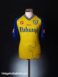 Historically the stadium was home solely to hellas verona, but after chievo's promotion in 1986 the two clubs started to share the ground. 2003 04 Chievo Verona Home Shirt L For Sale